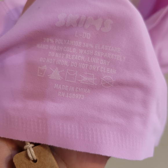 NWT SKIMS Naked Plunge Bralette Size Large - Picture 8 of 9